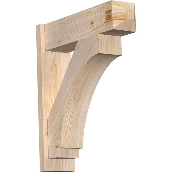 Ekena Millwork Imperial Smooth Craftsman Outlooker, Douglas Fir, 7 1/2"W x 26"D x 30"H OUT08X26X30IMP04SDF - main